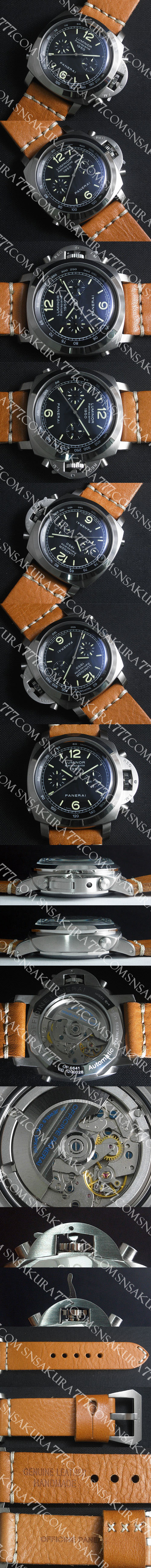 【安心購入】PANERAI ルミノール 1950 ラトラパランテ PAM00213 コピー時計