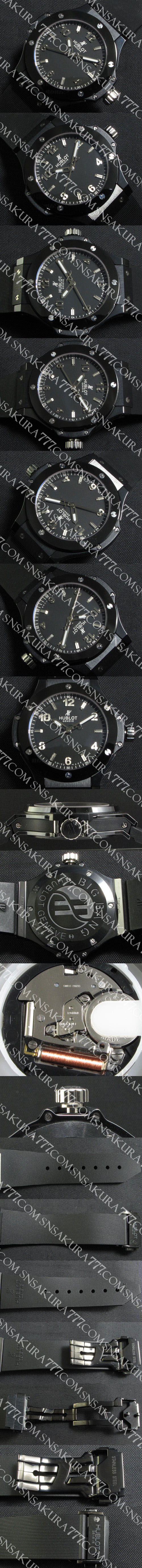 ウブロコピー時計  ビッグバン 38mm ユニセックス スイス RONDA クォーツムーブメント
