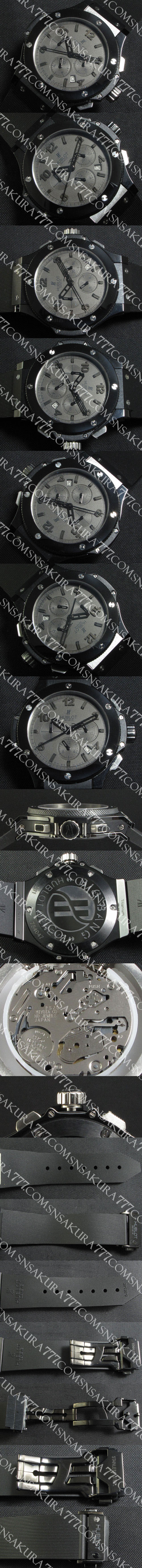ウブロコピー ビッグバン 38mm クロノグラフ ユニセックス スイス RONDA
