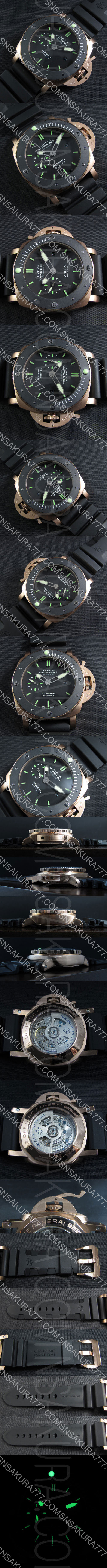 パネライ サブマーシブル PAM389 ，Asian 21600振動