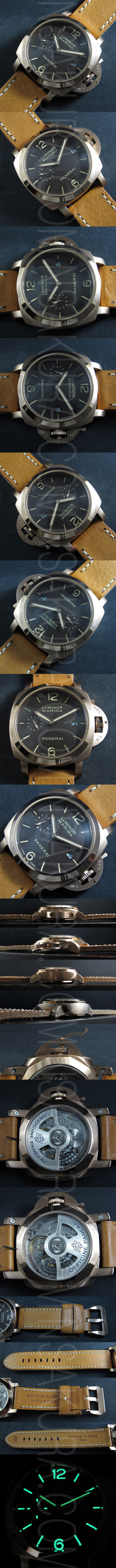 安心と信頼の通販 PANERAI コピー LUMINOR MARINA PAM393 スーパールミナス 自動巻き