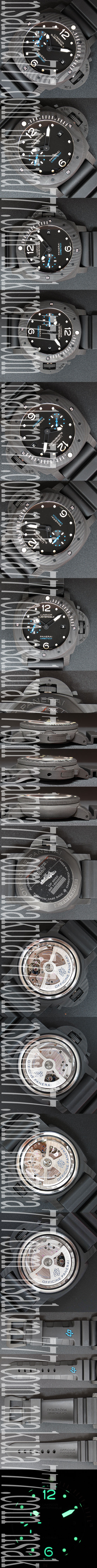 パネライ ルミノール サブマーシブル 1950 PAM616【重量約：151グラム】
