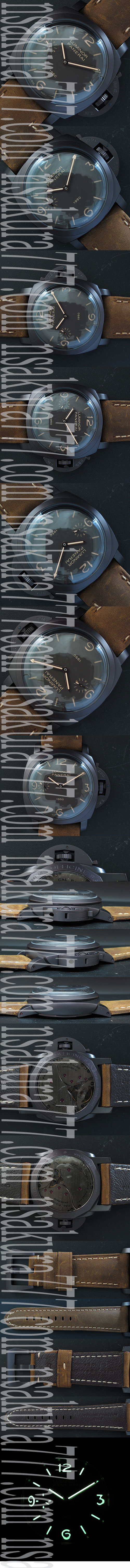 パネライ ルミノール PAM375 割安高級腕時計  (手巻き)