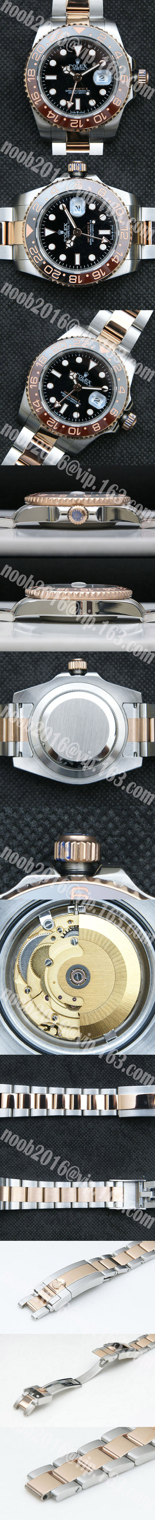 【新作続々入荷】ロレックス GMT Master II 2836-2ムーブメント 搭載
