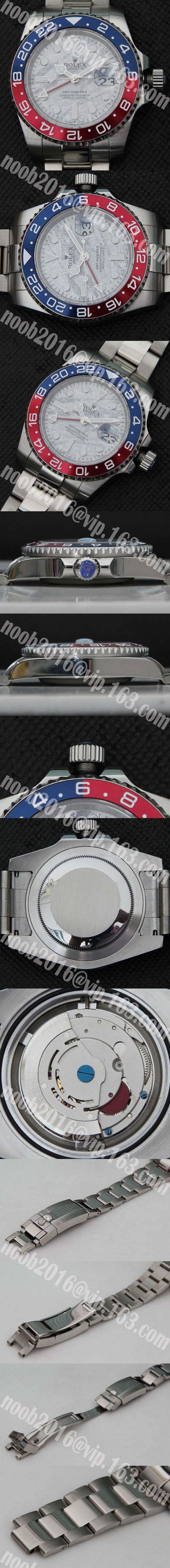 ロレックス GMT マスターII スーパーコピー通販 Asain 21600振動(自動巻き)