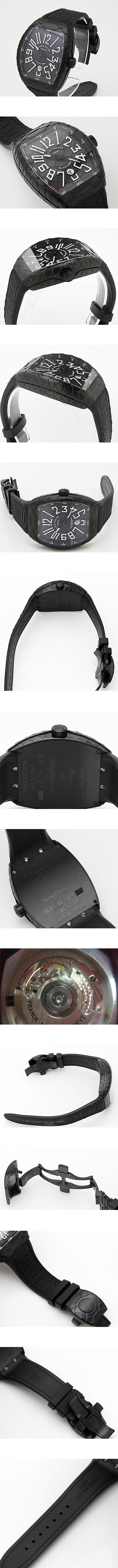 【満足感高い】ブランド時計コピー フランクミュラー V45 SC DT AC NR BLACK COBRA
