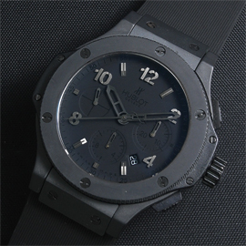 【ケース直径：約44MM】ウブロ ビッグバン オール ブラック Asian 7750搭載 28800振動