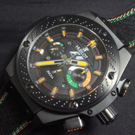 大好評ストア HUBLOTコピー時計のおすすめ: キングパワーＦ1 Asian 7750搭載 カレンダー表示 クロノメーター 自動巻き
