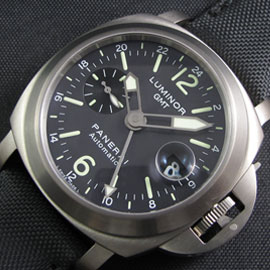 パネライブランドスーパーコピー ルミノール GMT 時計