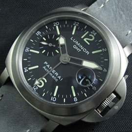 パネライ ルミノール GMT コピー時計【重量約：116グラム、 Asian 7750搭載】