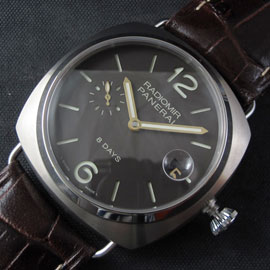 【出荷前点検済】パネライ ラジオミール ブラック シール PAM346スーパーコピー時計(手巻き)