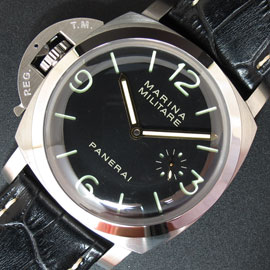 パネライPAM217 防水腕時計【重量約：148g、ケース直径：約47MM】